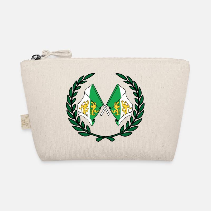 Drapeaux du comté de Thurgovie Suisse couronne de laurier Trousse biologique