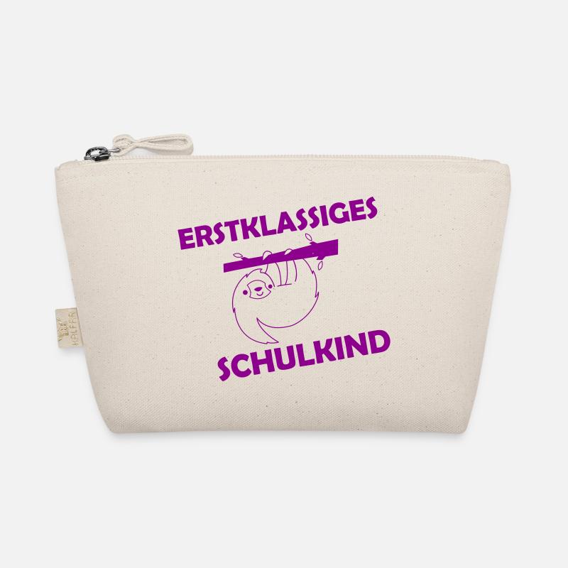 erstklassiges schulkind 001 - Bio-Täschchen - Natur