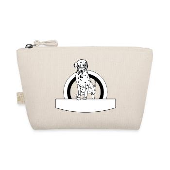 Dalmatiens dans un cercle avec champ d’écriture - Trousse biologique - nature - Devant