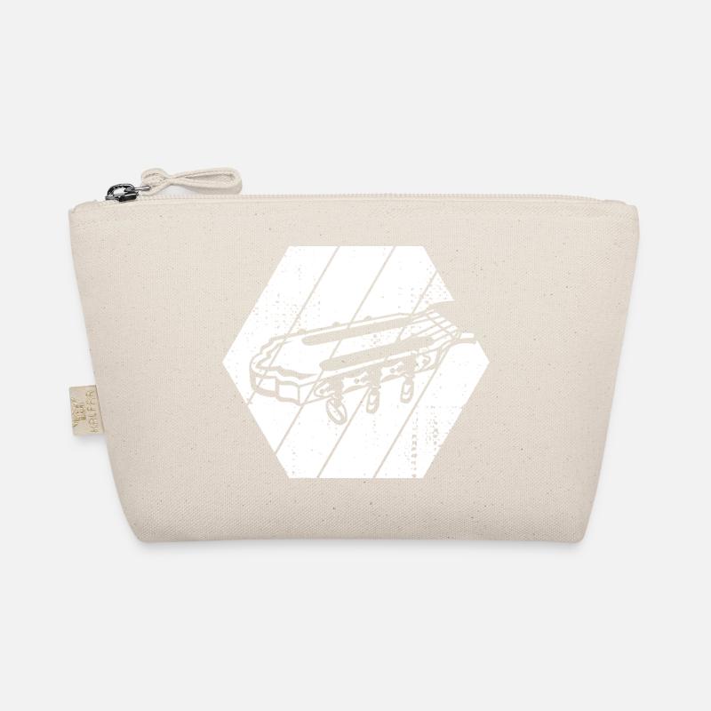 Guitar Headstock Drawing Organic Pouch