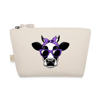 Vache avec lunettes de soleil - Trousse biologique - nature - Devant
