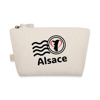 Alsace stamp - Organic Pouch - nature - Front