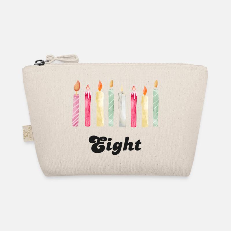 8e anniversaire bougie Trousse biologique