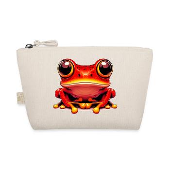 Frosch - Bio-Täschchen - Natur - Vorne