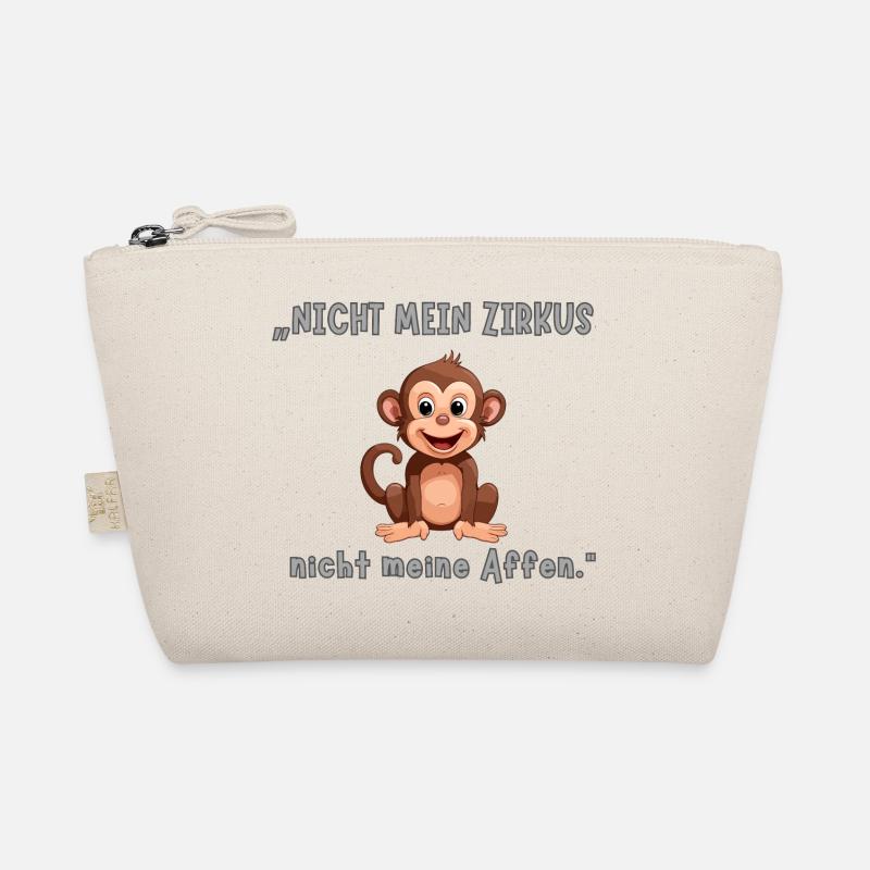 Nicht mein Zirkus nicht mein Affe - Bio-Täschchen - Natur