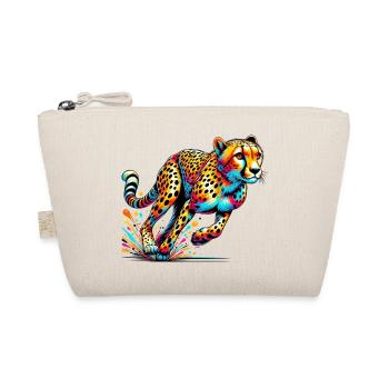 Cheetah - Organic Pouch - nature - Front