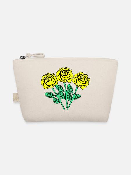 gelbe rosen - Bio-Täschchen - Natur - Vorne