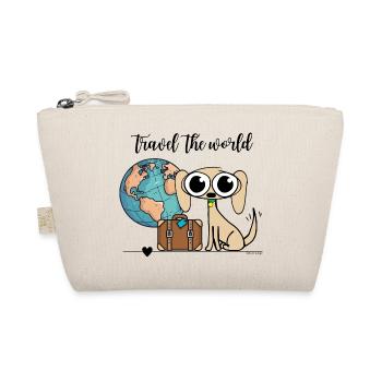 Travel the world - Bio-Täschchen - Natur - Vorne