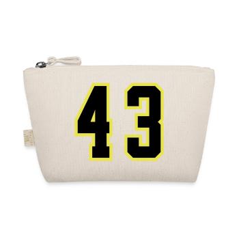 43 Number Jersey - Organic Pouch - nature - Front