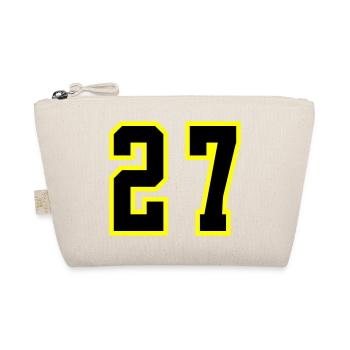 27 Number Jersey - Organic Pouch - nature - Front