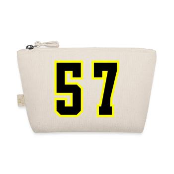 57 Number Jersey - Organic Pouch - nature - Front