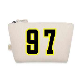 97 Number Leotard - Organic Pouch - nature - Front