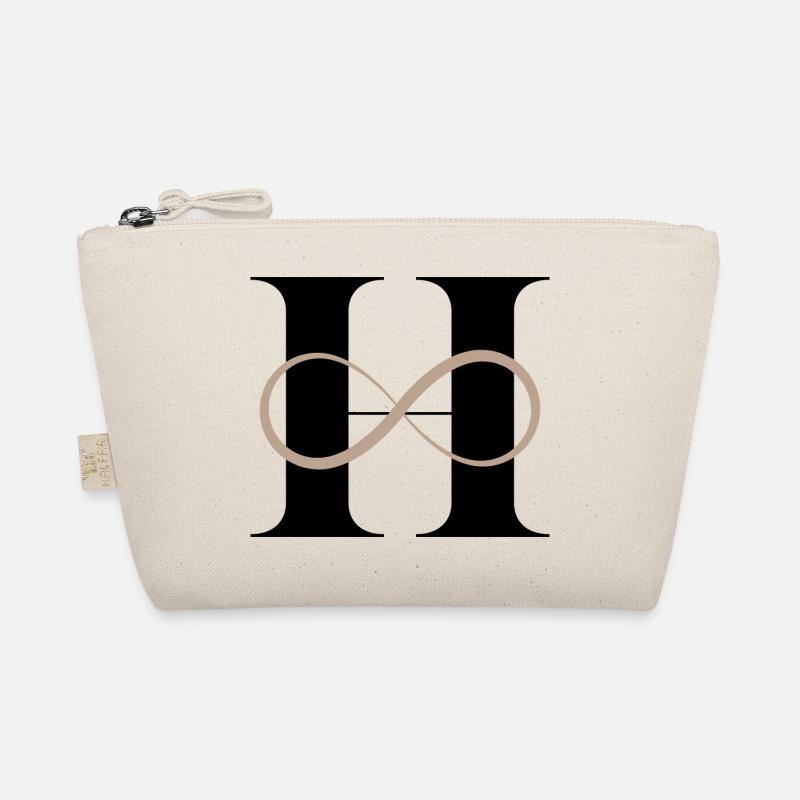 Infinite letter h Organic Pouch