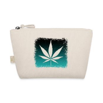 Ganja Weed Kiffen - Bio-Täschchen - Natur - Vorne