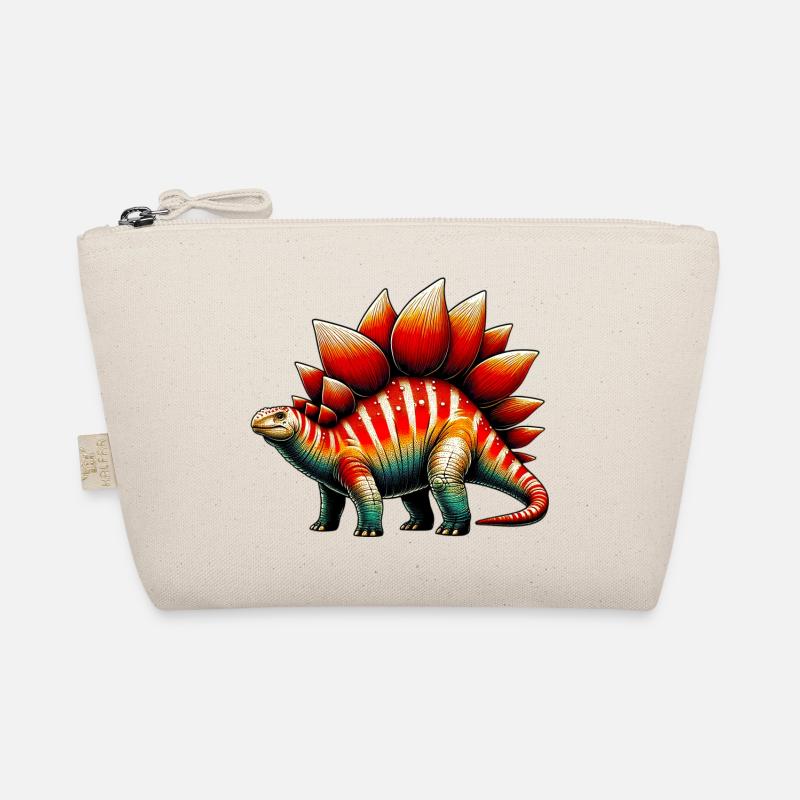 Dinosaurier - Bio-Täschchen - Natur