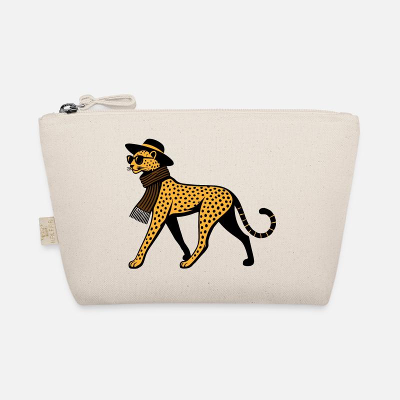 Leoparden-Chic Bio-Täschchen