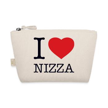 I LOVE NICE - Organic Pouch - nature - Front