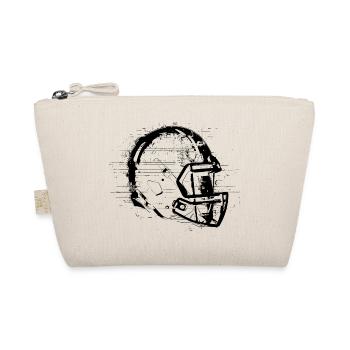 Football Helmet - Organic Pouch - nature - Front