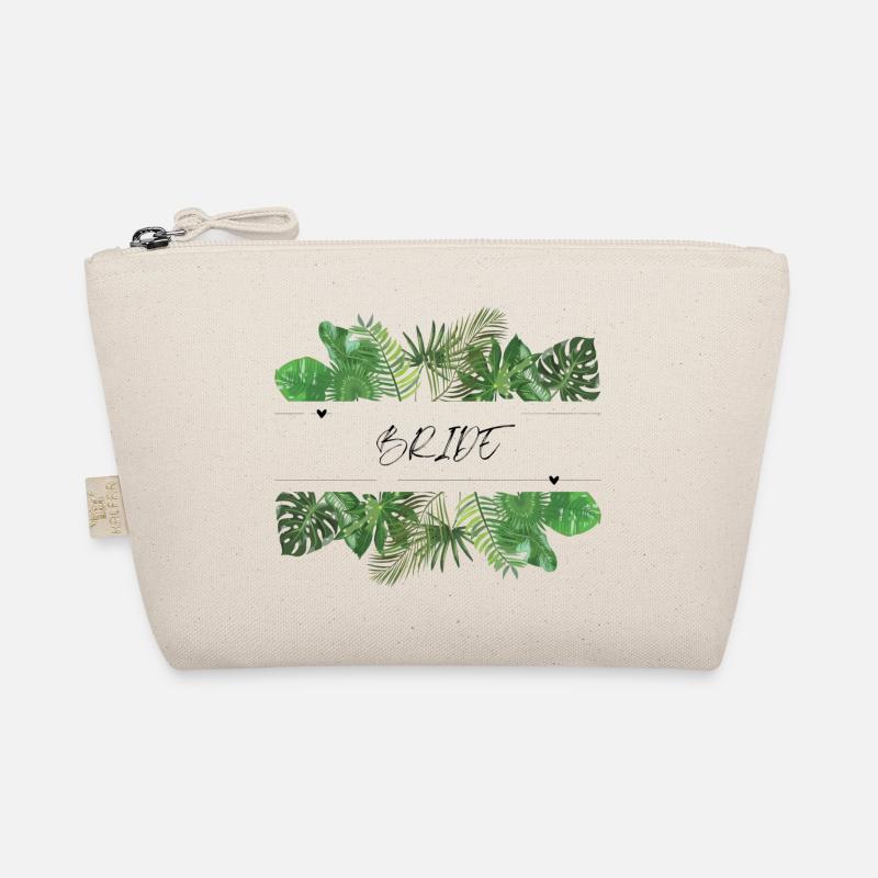 Feuilles de palmier vert mariée Trousse biologique