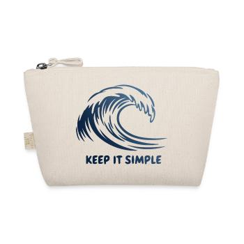Keep It Simple Wave - Organic Pouch - nature - Front