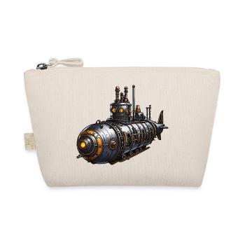 Steampunk submarine - Organic Pouch - nature - Front
