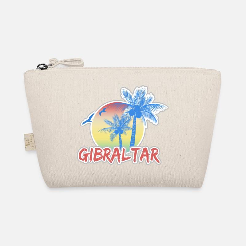Gibraltar als Urlaub Bio-Täschchen