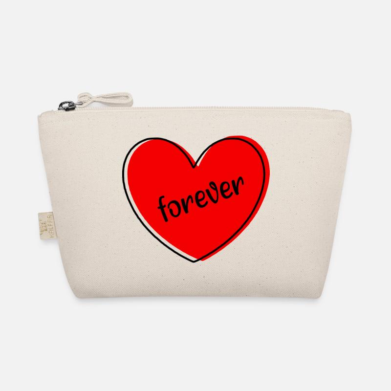 red heart red hearts red heart gift Organic Pouch