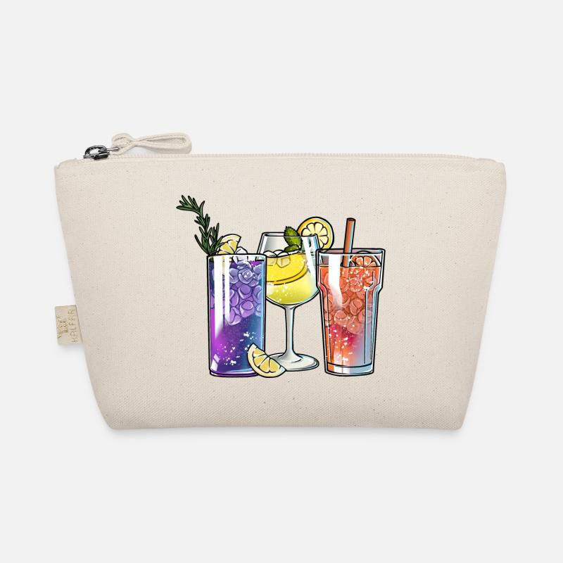 Cocktails - Bio-Täschchen - Natur