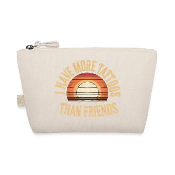 I Have More Tattoos Than Friends 33 - Bio-Täschchen - Natur - Vorne