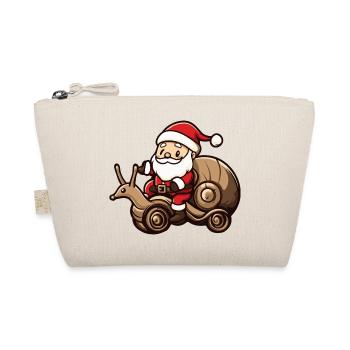 Escargot Père Noël Dessin animé - Trousse biologique - nature - Devant