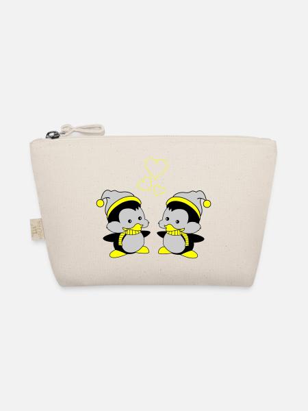 Pingus amoureux - Trousse biologique - nature - Devant