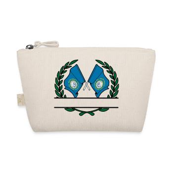 Drapeaux USA Dakota du Sud laurier couronne bannière - Trousse biologique - nature - Devant