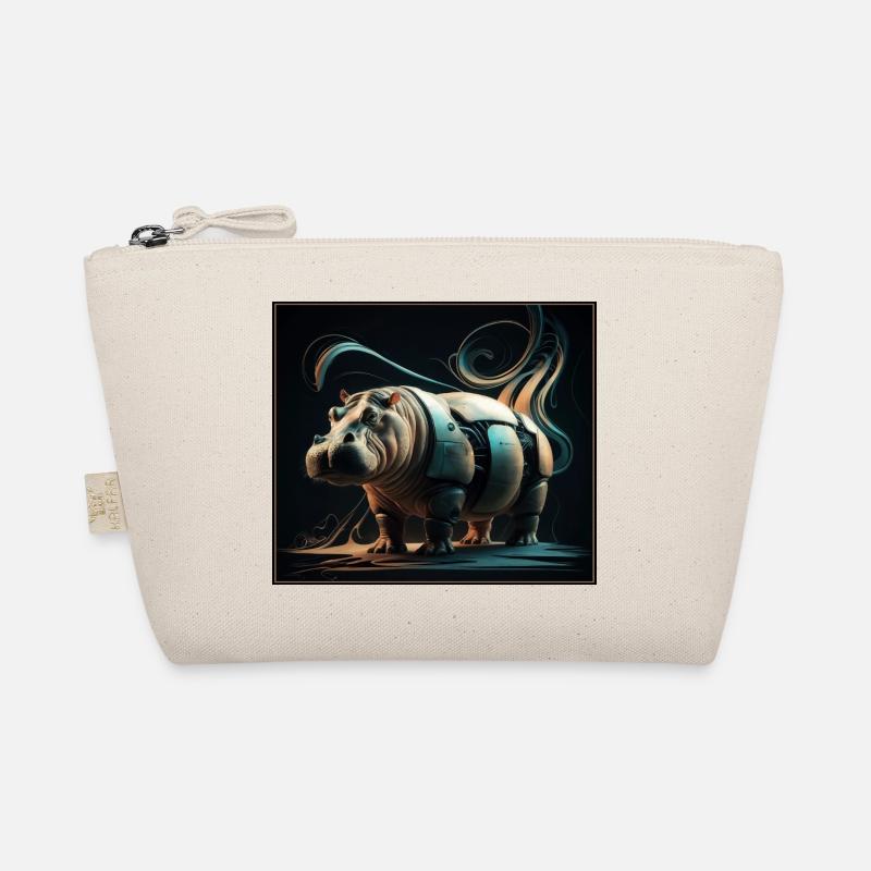 Mechanical Hippopotamus Organic Pouch
