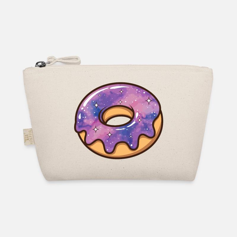 Kosmische Galaxie Donut Bio-Täschchen