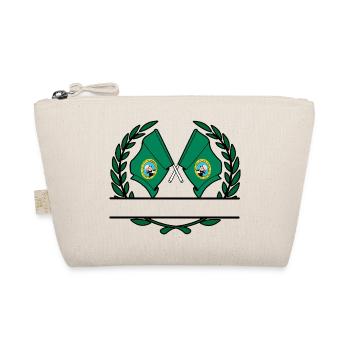 Drapeaux USA Washington laurier couronne bannière - Trousse biologique - nature - Devant
