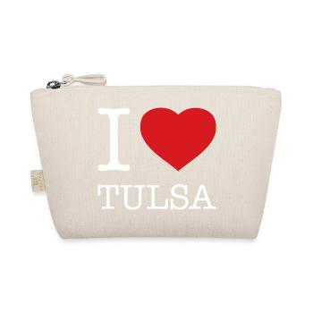 I LOVE TULSA - Organic Pouch - nature - Front