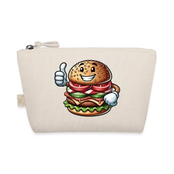 Sweet Burger Cartoon Mexican Fast Food - Organic Pouch - nature - Front