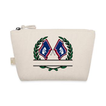 Drapeaux USA Wyoming laurier couronne bannière - Trousse biologique - nature - Devant
