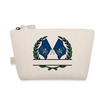 États-Unis Dakota du Nord Laurel Couronne drapeau bannière - Trousse biologique - nature - Devant