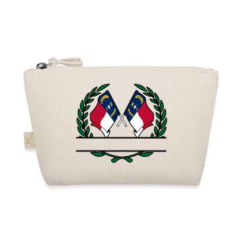 Drapeaux USA Caroline du Nord laurier couronne bannière - Trousse biologique - nature - Devant