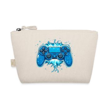Gaming Controller Flashes Gamer Console Gift - Organic Pouch - nature - Front