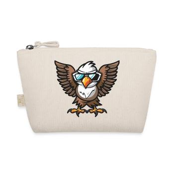 Eagle Cool Animal - Organic Pouch - nature - Front
