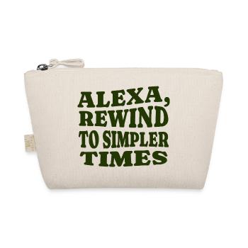 Alexa, Skip to the Weekend - Organic Pouch - nature - Front