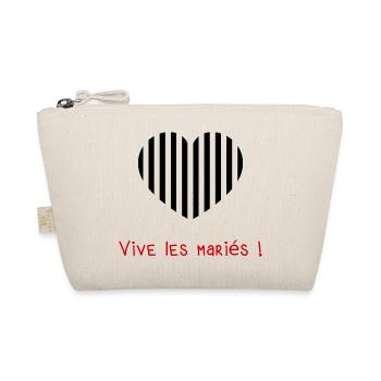 WEDDING. BRIDE-TO-BE. Bachelorette party. TEAM. TEAM MARIEE - Organic Pouch - nature - Front