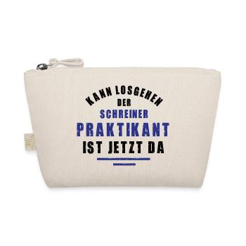 Praktikant Schreiner Praktikum Schreinerei Danke - Bio-Täschchen - Natur - Vorne