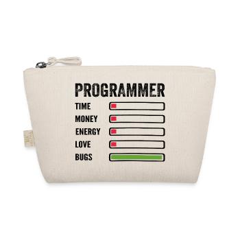Developer Humor Programmer Coder - Organic Pouch - nature - Front