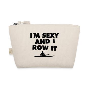Je suis sexy et je rame - Aviron - Rudern - Ruderer - Trousse biologique - nature - Devant