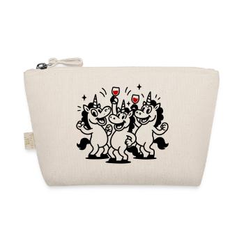 Unicorn Celebrations Team - Organic Pouch - nature - Front