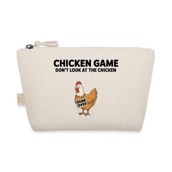 Funny Chicken Game – Don’t Look at the Chicken - Organic Pouch - nature - Front