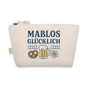 Maßlos Glücklich - Bio-Täschchen - Natur - Vorne